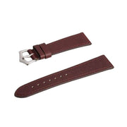 Burgundy Hammered Calfskin Watch strap