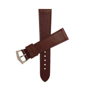 Burgundy Hammered Calfskin Watch strap