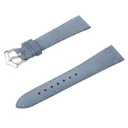 Denim Nabuck Leather Watch Strap