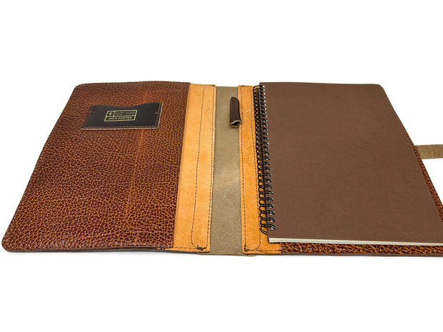 Executive Folio | Horween Tan Shrunken Bison