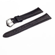 Matt Black Alligator Watch Strap