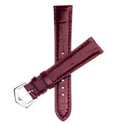 Millenium Burgundy Alligator Watch Strap