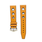 Natural "Rally" Leather Watch Strap