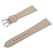 Taupe Calfskin Leather Watch Strap