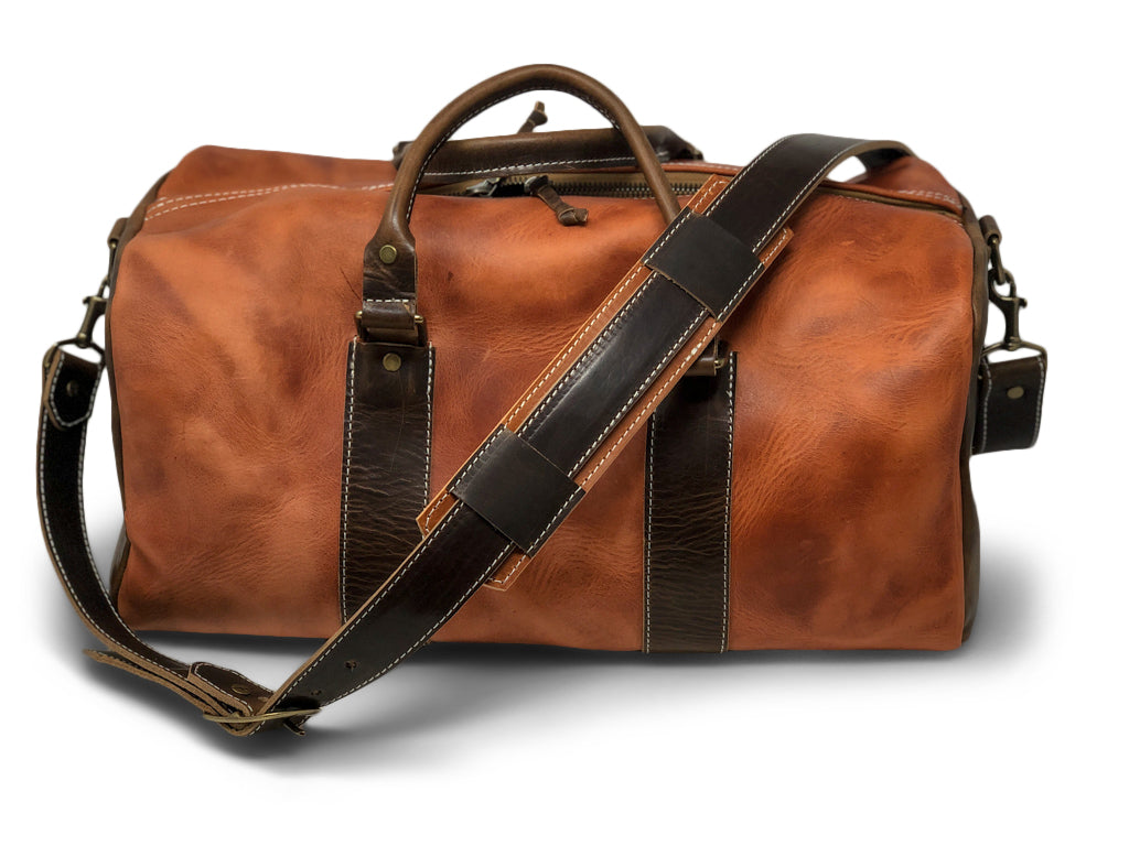 Horween leather duffle online bag